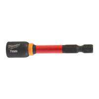 MILWAUKEE Magnetický nástrčný klíč SHOCKWAVE IMPACT DUTY HEX 7x65mm-1ks 4932492437