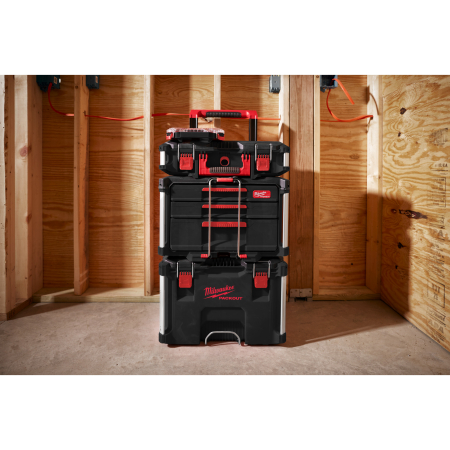 MILWAUKEE PACKOUT box na nářadí se zásuvkami 2+1 4932493190