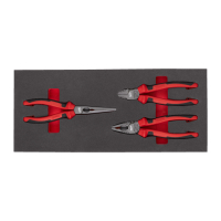 MILWAUKEE Pliers Set Foam Insert 4932493256