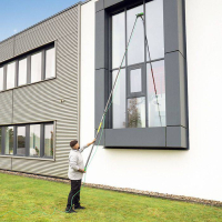 UNGER - nLITE karbon 16K teleskopická tyč, 7 dílů, 10 m, C100T