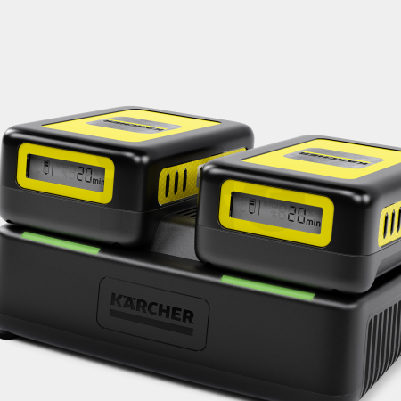 KÄRCHER Rychlonabíječka 18 V Dual 2.445-028.0