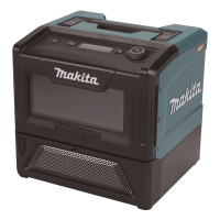 Makita - Aku mikrovlnná trouba Li-ion XGT 40V,bez aku   Z MW001GZ