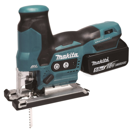 Makita - Aku bezuhlíková přímočará pila Li-ion LXT 18V/5,0 Ah DJV185RTJ