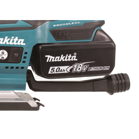 Makita - Aku bezuhlíková přímočará pila Li-ion LXT 18V/5,0 Ah DJV185RTJ