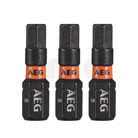 RYOBI AAK25 AEG Rázový šroubovací bit Ballistic 25mm Hex 5 – 3ks 4932479179