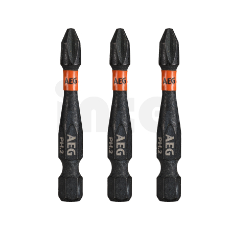RYOBI AAK50 AEG Rázový šroubovací bit Ballistic 50mm PH2– 3ks 4932479181