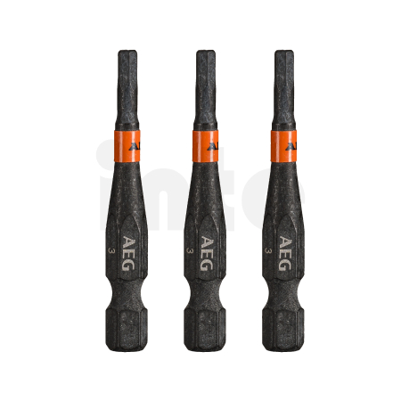 RYOBI AAK50 AEG Rázový šroubovací bit Ballistic 50mm Hex 3– 3ks 4932479191