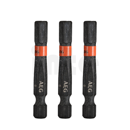 RYOBI AAK50 AEG Rázový šroubovací bit Ballistic 50mm Hex 6– 3ks 4932479194