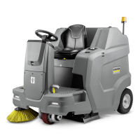 Zametací stroj s odsáváním KÄRCHER KM 100/120 R Bp Pack 160Ah Li+FC 1.280-174.0