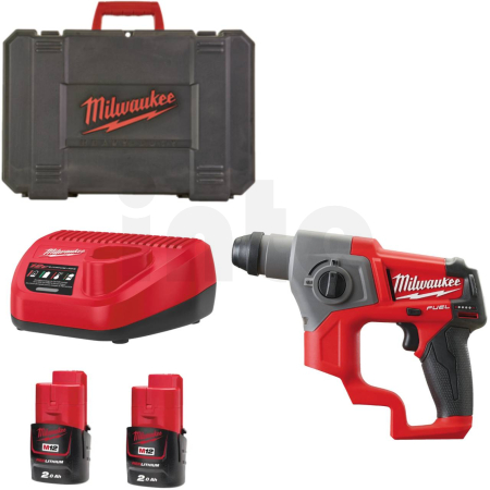 MILWAUKEE M12 CH-202C SDS-plus Kladivo (2x2,0 Ah) 4933441997