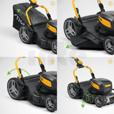 STIGA Aku sekačka Combi 753e V Kit 2L0537978/ST2