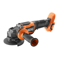 RYOBI BEWS 18-115BLPX2 18V Bezuhlíková 115mm úhlová bruska 4935480856