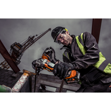 RYOBI BEWS 18-125BL 18V Bezuhlíková 125mm úhlová bruska s posuvným spínačem 4935464417