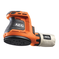 RYOBI BEX18-125 18V Akumulátorová 125mm excentrická bruska 4935451086