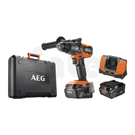 RYOBI BSB 18C3BL 18V Bezuhlíková příklepová vrtačka, 2x 5.0 Ah akumulátor 4935478939