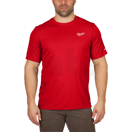 MILWAUKEE Funkční triko s krátkým rukávem, červené - L 4932493070