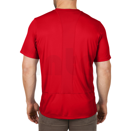 MILWAUKEE Funkční triko s krátkým rukávem, červené - M 4932493069