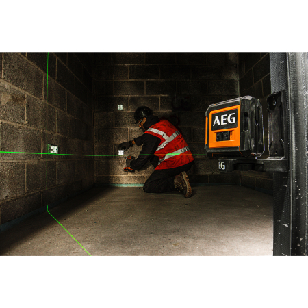 RYOBI CLG220-K Zelený křížový laser 4935472254