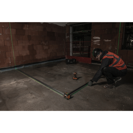 RYOBI CLG330-K Tříbovový zelený laser + olovnice 4935472255