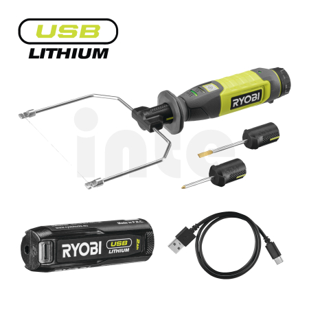 RYOBI RHC4-120G 4V Akumulátorová sada na řezání do polystyrénu a pěny USB Lithium 5133006198