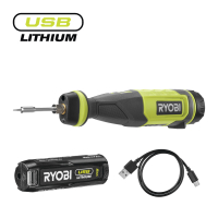 RYOBI RSI4-120G 4V Akumulátorová pájka USB Lithium (1 x 2,0Ah) 5133006146