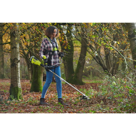 RYOBI RY18BCX26A 18V Bezuhlíkový akumulátorový křovinořez, šířka záběru 26cm 5133005453