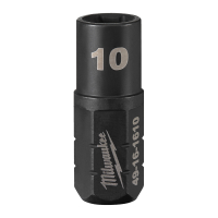 MILWAUKEE Průchozí nástrčné hlavice 10 mm FPTR-PTS 4932492857