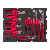 MILWAUKEE PACKOUT pěnová vložka se sadou kleští 8 ks 4932493643