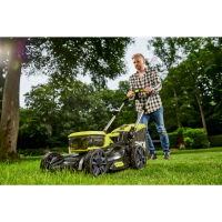 RYOBI RY36LMX46A MAX POWER Bezuhlíková akumulátorová travní sekačka, šířka záběru 46cm (2x 4.0Ah) 5133005485