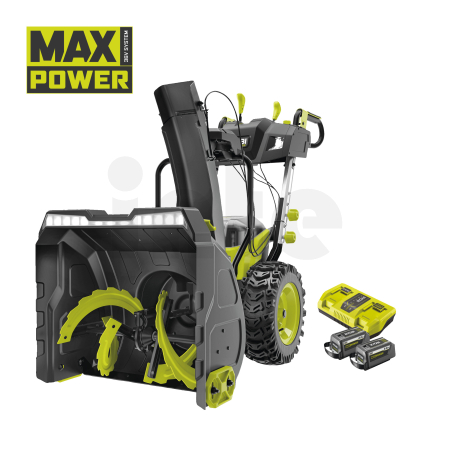 RYOBI RY36STX61A-260F 36V bezuhlíková sněhová fréza MAX POWER, šířka záběru 61 cm (2 x 6.0Ah) 5133006241