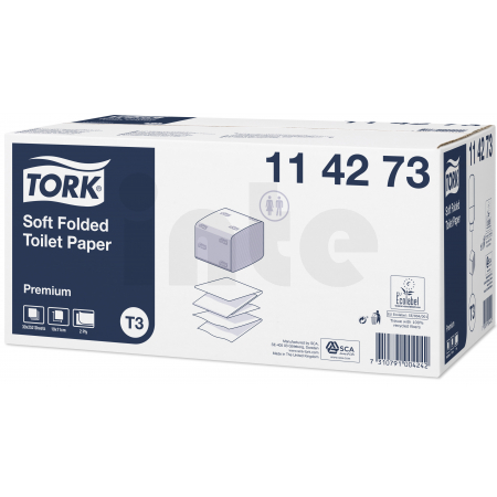 TORK Folded Soft toaletní papír Premium - 7 560 útržků