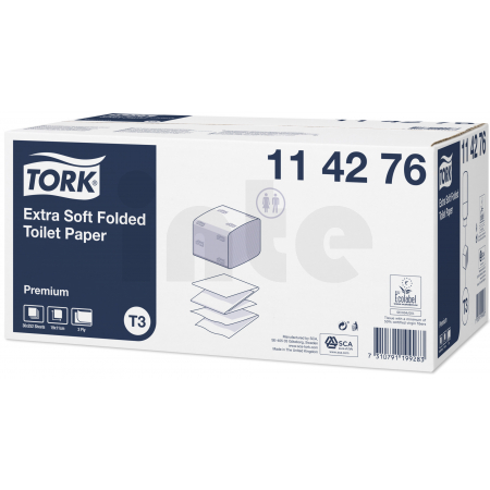 TORK Folded Extra Soft toaletní papír Premium - 7 560 útržků