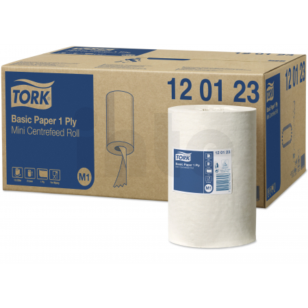 TORK Basic papírová utěrka 1vrstvá, M1 - 11 ks 120123