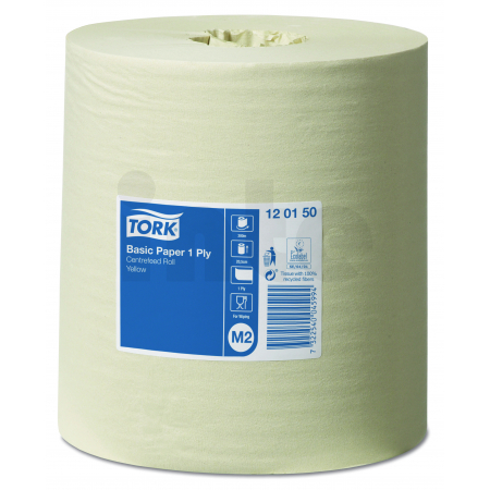 TORK Basic papírová utěrka 1vrstvá, M2 - 6 ks 120150