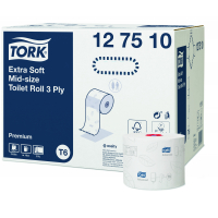 TORK Extra jemný Mid-Size toaletní papír – 3vrstvý - 27 ks