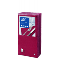 TORK jemný bordeaux ubrousek – oběd 1 500 ks 477411