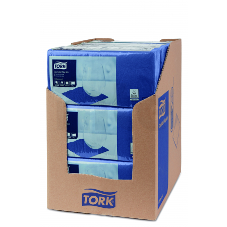 TORK tmavě modrý ubrousek–koktejlový 2 400 ks