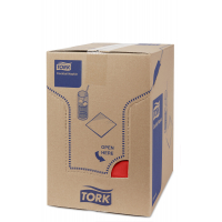 TORK červený ubrousek – koktejlový 2 400 ks 477826