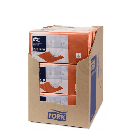 TORK terakota ubrousek – koktejlový 2 400 ks