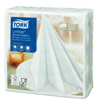 TORK Linstyle® bílý ubrousek – večeře 600 ks