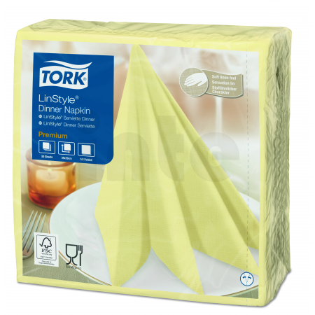 TORK Linstyle® champagne ubrousek – večeře 600 ks