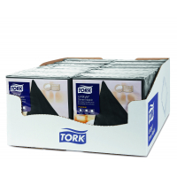 TORK Premium Linstyle® černý ubrousek – večeře 600 ks