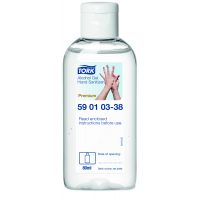 TORK Alcohol gelový dezinfekční prostředek na ruce 80 ml (biocid), 24 ks 590103