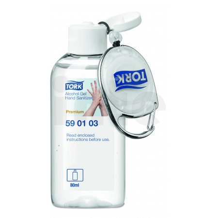 TORK Alcohol gelový dezinfekční prostředek na ruce 80 ml (biocid), 24 ks 590103