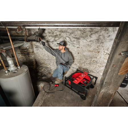 MILWAUKEE M18 HSFSM-0 vysokorychlostní čistič potrubí s ohebnou hřídelí 4933480721