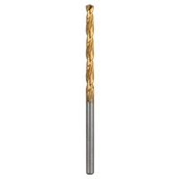 BOSCH Vrtáky do kovu HSS-TiN, DIN 338  2608596681