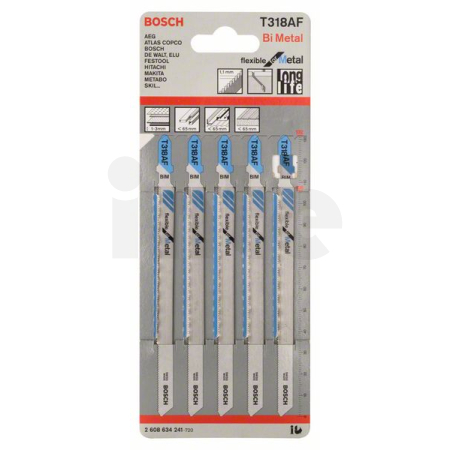 BOSCH Pilový plátek do kmitací pily T 318 AF 2608634241