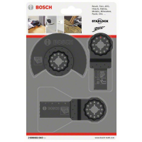 BOSCH Základní souprava pro dřevo, 3 kusy 2608662343