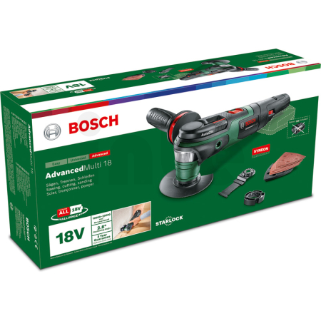 BOSCH Akumulátorové multifunkční nářadí AdvancedMulti 18 0603104000