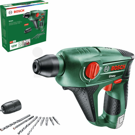 BOSCH Akumulátorové vrtací kladivo Uneo 060398400C